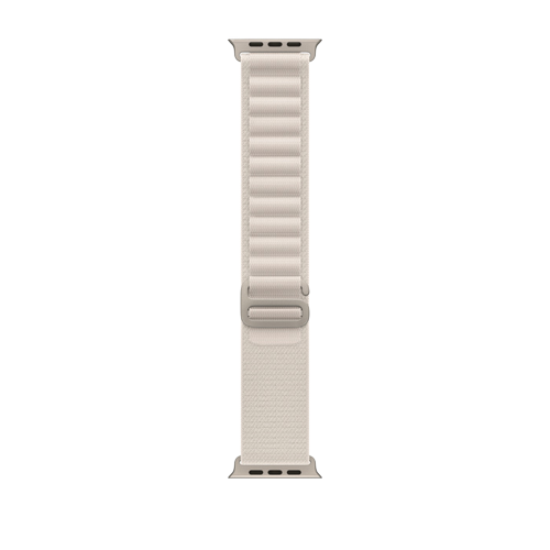 Apple Watch Ultra 49mm Titanium Case With Starlight Alpine Loop-3