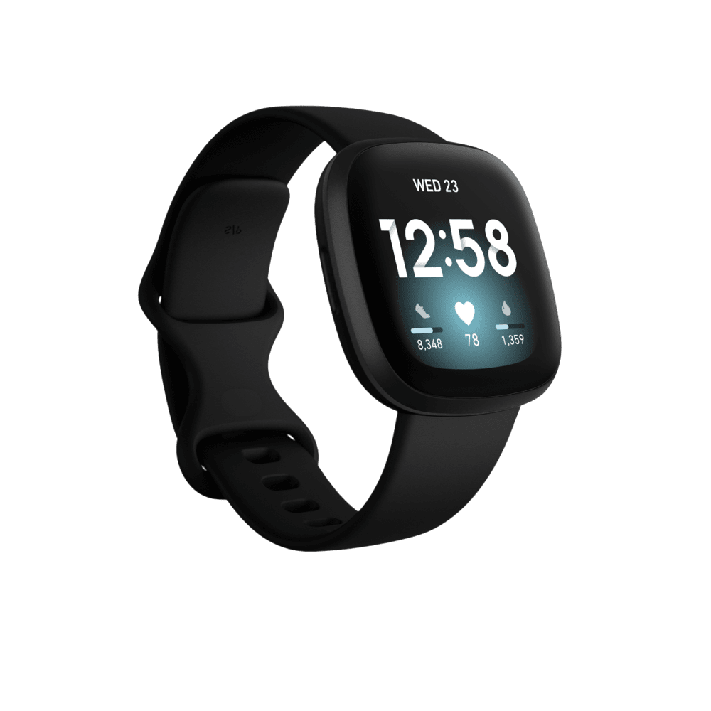 Fitbit Versa 3 GPS Health And Fitness Smartwatch-blk