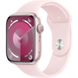 Apple Watch Series 9 41mm Pink Aluminum Case With Light Pink Sports Band