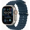 Apple Watch Ultra 2 Titanium 49mm Case With Blue Ocean Band