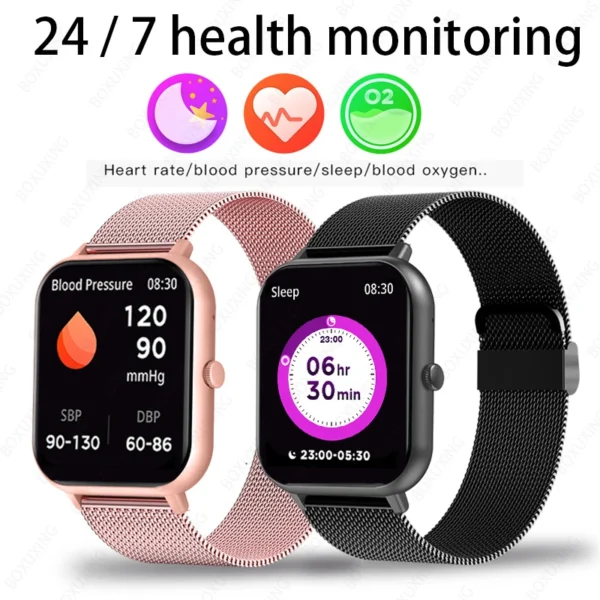 Xiaomi Smart Watch Women Bluetooth Call Sport Fitness Tracker Watch Health Monitor Fashion Ladies Men Smartwatch - Image 3