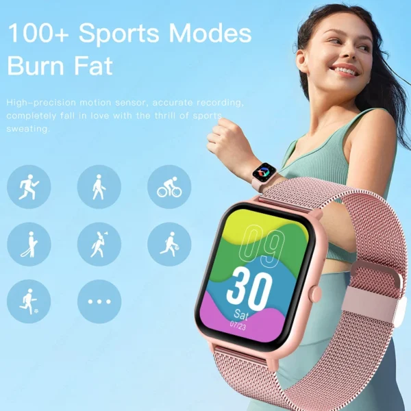 Xiaomi Smart Watch Women Bluetooth Call Sport Fitness Tracker Watch Health Monitor Fashion Ladies Men Smartwatch - Image 6